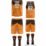 brown-orange-white